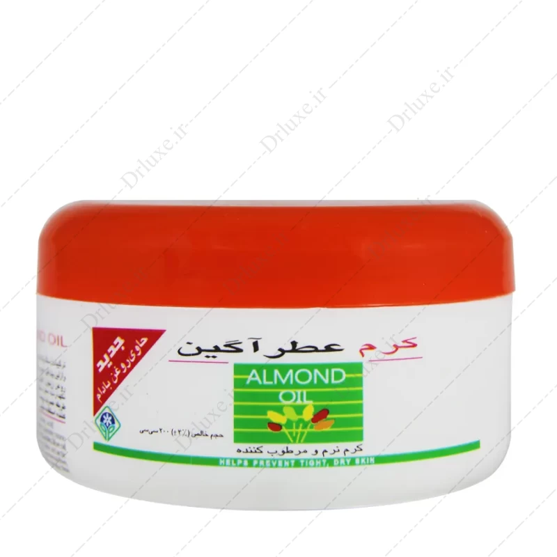 کرم مرطوب کننده روغن بادام عطرآگین 200 میلی لیتر